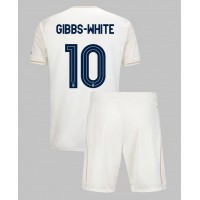 Nottingham Forest Morgan Gibbs-White #10 Bortedraktsett Barn 2025-26 Kortermet (+ Korte bukser)